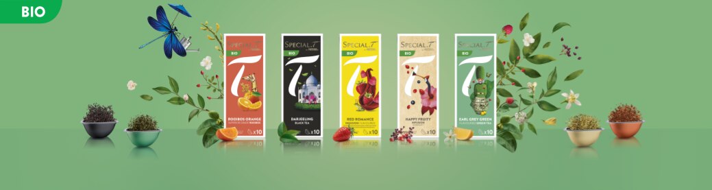 Je découvre la collection de thés/infusions BIO